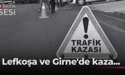 Lefkoşa ve Girne'de kaza...Üç sürücüden ikisi alkollü