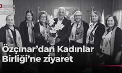 Özçınar, Kıbrıs Türk Kadınlar Birliği Güzelyurt Şubesi temsilcileriyle görüştü