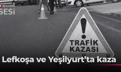 Lefkoşa ve Yeşilyurt’ta kaza… Bir yaralı, iki alkollü sürücüye yasal işlem