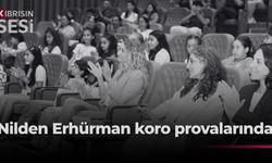 Nilden Bektaş Erhürman, Çoksesli Çocuk ve Gençlik Koroları'nın provalarını ziyaret etti