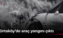 Seyir halindeki araçta yangın
