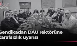 DAÜ-SEN, Rektörlüğe özerk üniversite ilkelerine bağlı kalma çağrısı yaptı