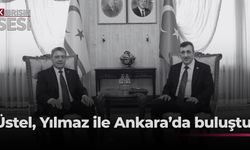 Başbakan Üstel, Ankara’da Cevdet Yılmaz ile bir araya geldi