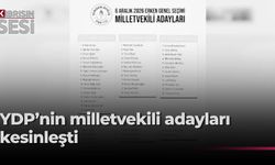 YDP’nin 6 Aralık Milletvekili aday listesi kesinleşti