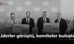 Liderler görüştü, komite temsilcileriyle bir araya geldi