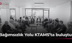 Bağımsızlık Yolu, KTAMS’ta eski sendika yöneticileriyle buluştu