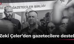 Çeler ve TDP Milletvekili Adaylarından Gazetecilere Dayanışma
