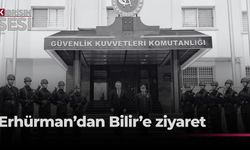 Cumhurbaşkanı Erhürman, Tümgeneral Bilir’i ziyaret etti