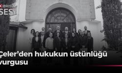 Çeler: “Hukukun üstünlüğünden ve adaletten ödün vermeyeceğiz”
