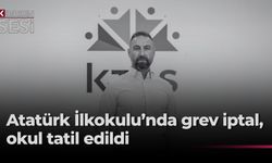 KTÖS, Atatürk İlkokulu’ndaki grevi askıya aldı