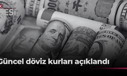 Döviz piyasasında bugünün ilk rakamları açıklandı.