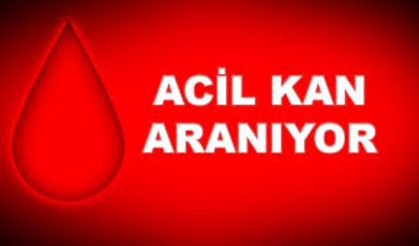 A - Rh kan aranıyor!