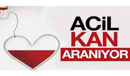 Dilek Çavuş için acil 0 Rh - kan aranıyor
