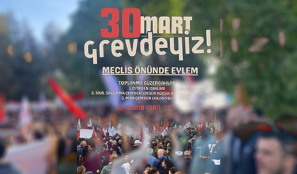 Sendikalar sahada: Süresiz grev 09.00’da başladı