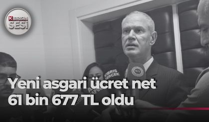 Asgari ücret oy çokluğuyla belirlendi: Net 61 bin 677 TL