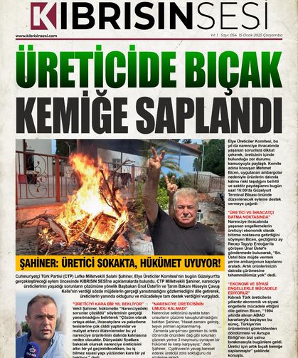 ÜRETİCİDE BIÇAK KEMİĞE SAPLANDI