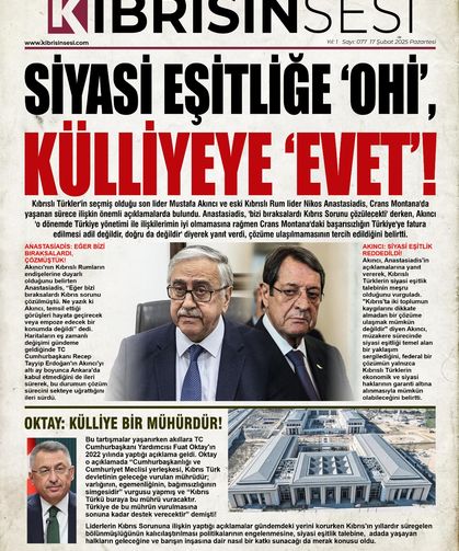 SİYASİ EŞİTLİĞE “OHİ”, KÜLLİYEYE “EVET” !