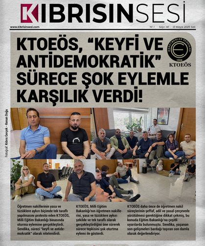 KTOEÖS, “KEYFİ VE ANTİDEMOKRATİK”  SÜRECE ŞOK EYLEMLE KARŞILIK VERDİ!
