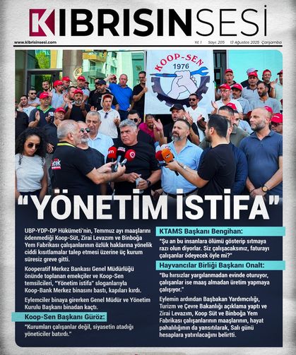 “YÖNETİM İSTİFA”