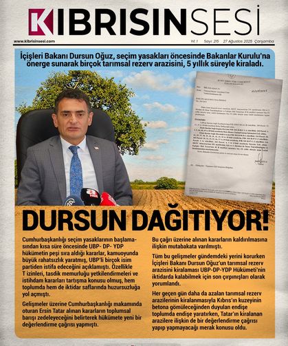 DURSUN DAĞITIYOR!