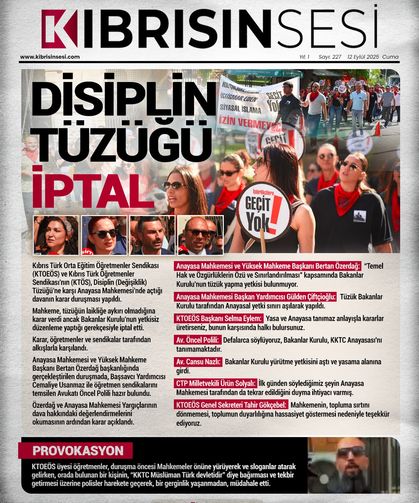 Disiplin Tüzüğü İptal...