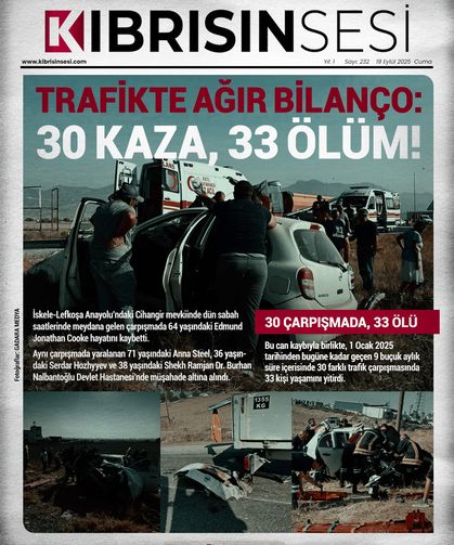 TRAFİKTE AĞIR BİLANÇO...