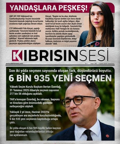 6 BİN 935 YENİ SEÇMEN