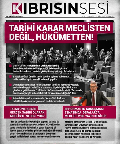 Tarihi Karar Meclisten Değil Hükümetten !