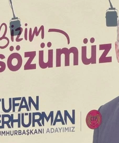 Erhürman’ın seçim afişine çirkin saldırı!