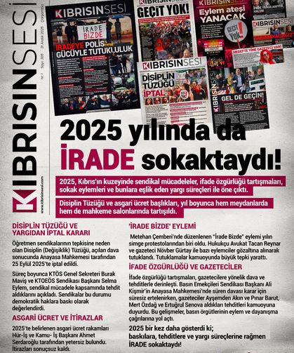 2025 yılında İRADE sokaktaydı!