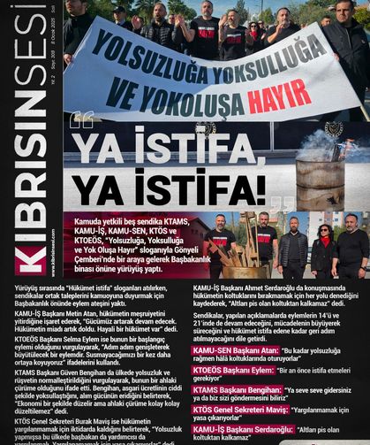 YA İSTİFA, YA İSTİFA!