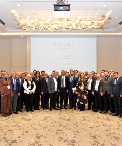 Cumhurbaşkanı Erhürman, İstanbul'da Bab-ı Âli Toplantıları'nda konuştu: