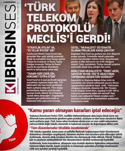 Türk telekom protokolü meclisi gerdi