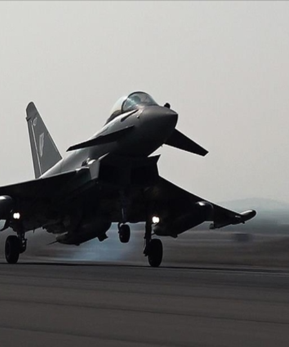 İngiltere, Katar'a 4 Typhoon savaş uçağı daha göndereceğini duyurdu
