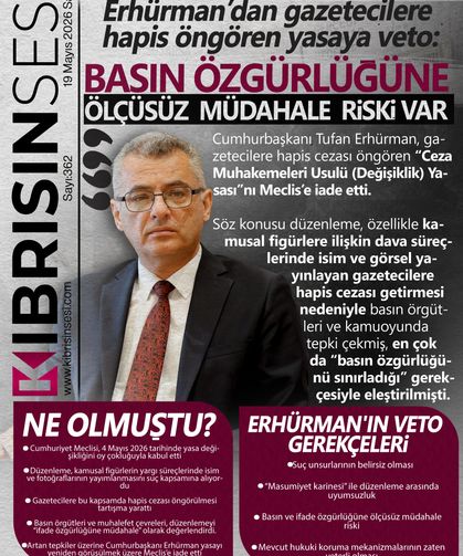 BUGÜNÜN MANŞETİ | BASIN ÖZGÜRLÜĞÜNE ÖLÇÜSÜZ MÜDAHALE RİSKİ VAR