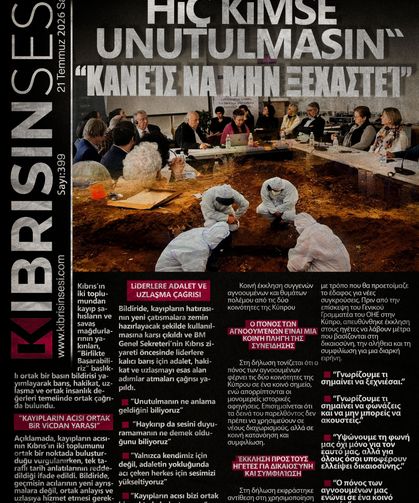 "HİÇ KİMSE UNUTULMASIN"
