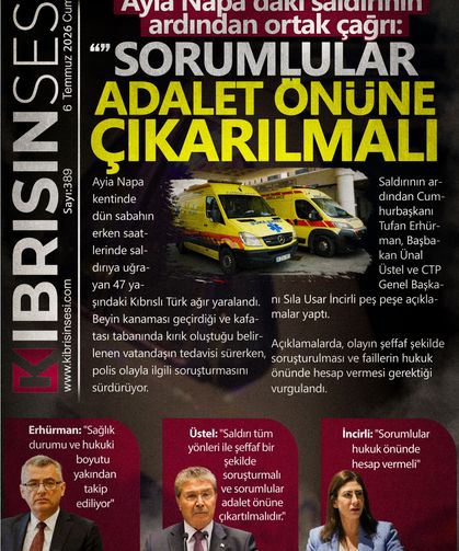 ''SORUMLULAR ADALET ÖNÜNE ÇIKARILMALI''