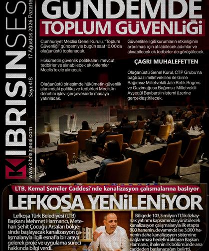 GÜNDEMDE TOPLUM GÜVENLİĞİ