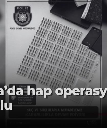 Tasarrufunda 218 yeşil reçeteli hap bulunan iki kişi tutuklandı