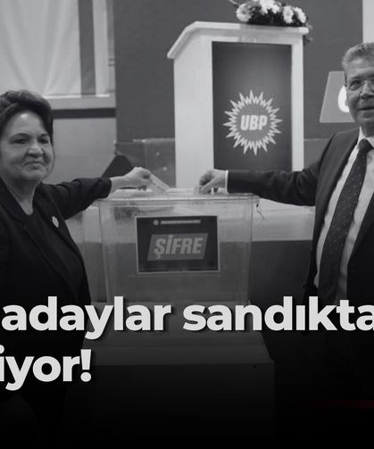 UBP’de oy kullanma işlemi devam ediyor!