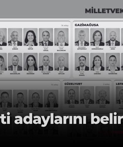 TAM Parti 50 milletvekili adayını açıkladı