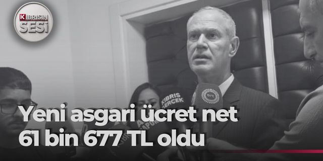 Asgari ücret oy çokluğuyla belirlendi: Net 61 bin 677 TL
