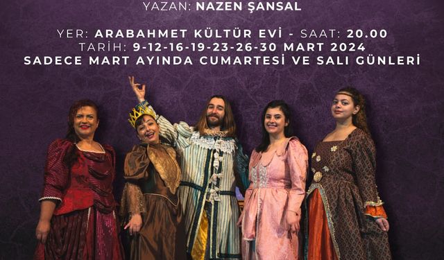 “Shakespeare’in Şen Kadınları” 9 Mart’ta Arabahmet’te perde açıyor