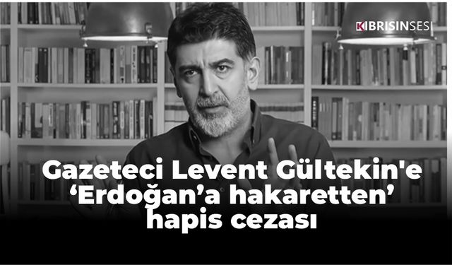 Gazeteci Levent Gültekin'e ‘Erdoğan’a hakaretten’ hapis cezası