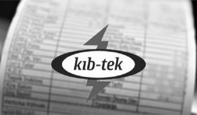 Kıb-Tek’e 675 TL üzeri borcu olan abonelerin elektrikleri pazartesi günü kesilecek