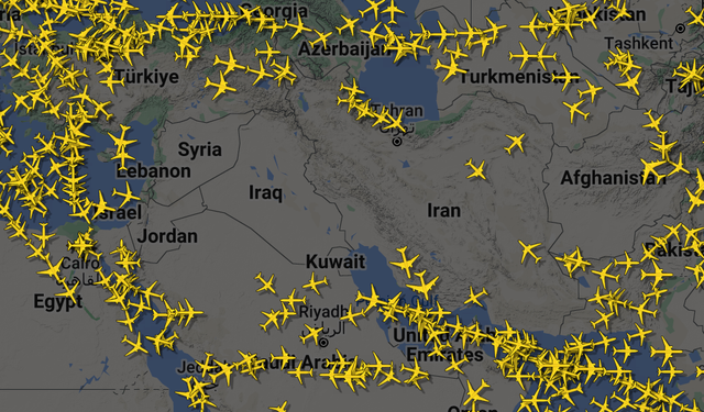 Irak, Ürdün, Lübnan hava sahalarını kapattı