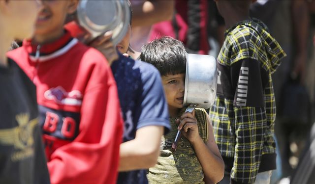 Gazze'de son 24 saatte 1'i çocuk 6 kişi daha açlıktan hayatını kaybetti
