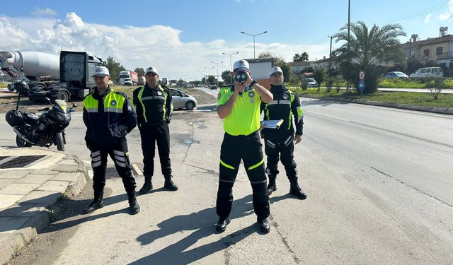 Lefkoşa’da asayiş ve trafik denetimi yapıldı