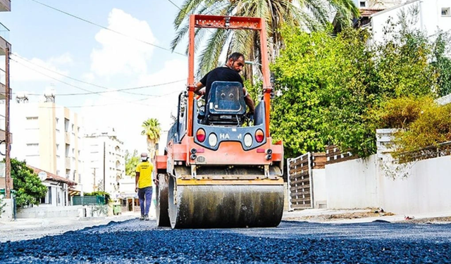 Asfaltlama nedeniyle  trafik akışı kontrollü sağlanacak