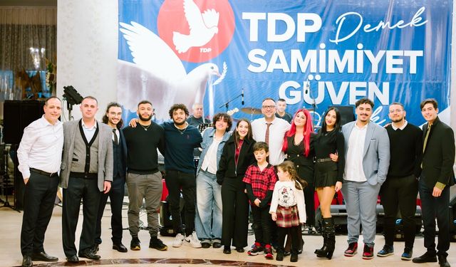 TDP Lefkoşa’da “Dayanışma Yemeği” düzenledi